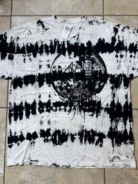 Sleep Token Back To Eden Tie-Dye T-Shirt Size 2XL New With Tags